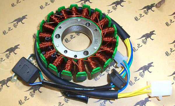 GN125 GS125 Little Prince Drilling Leopard Knife Qianjiang Motorcycle Accessories Charging Coil Magneto Stator
