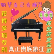 Hệ thống chơi đàn piano tự động cho phép đàn piano tự bật lên, và nghệ sĩ piano có thể về nhà và cài đặt nó trên toàn quốc.