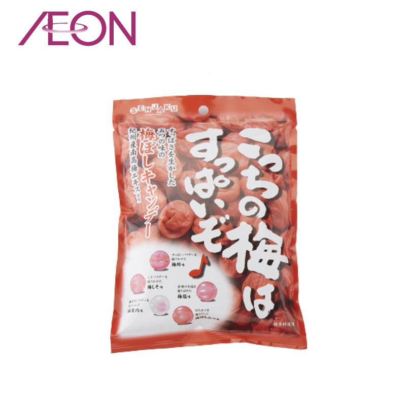 【AEON】日本扇雀饴本铺 酸梅味糖果 五味梅子味100g
