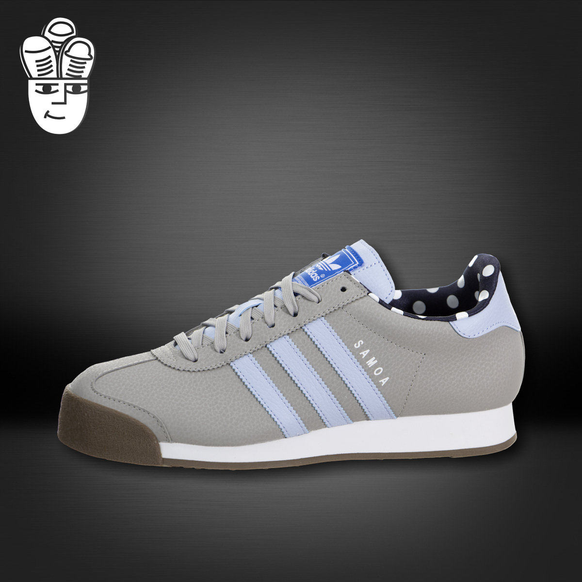 阿迪达斯Adidas Samoa三叶草女子低帮休闲鞋 运动鞋