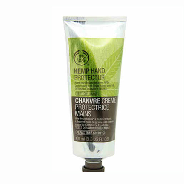 正品 THE BODY SHOP HEMP麻纤保湿修护手霜100ML 防干裂滋润