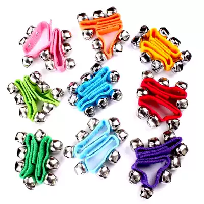 (Wrist bell)Baby children's toys Hand bell Foot bell Wrist bell Children's dance bell Kindergarten teaching aids