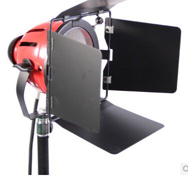 Photography interview red headlight 800W 3-meter line red headlight 800W focusing soft light photography light interview lamp holder