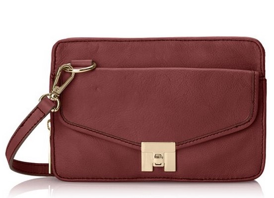 (recommended by mother c) American gift to the elders leather Tommy Hilfiger messenger bag Messenger bag