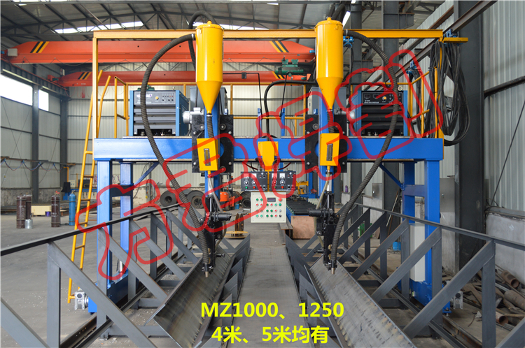 H-steel MZ1000 gantry welding T-type welding and submerged arc welding steel structure welding and cutting equipment Huayuan Zhenzhong electric slag welding machine