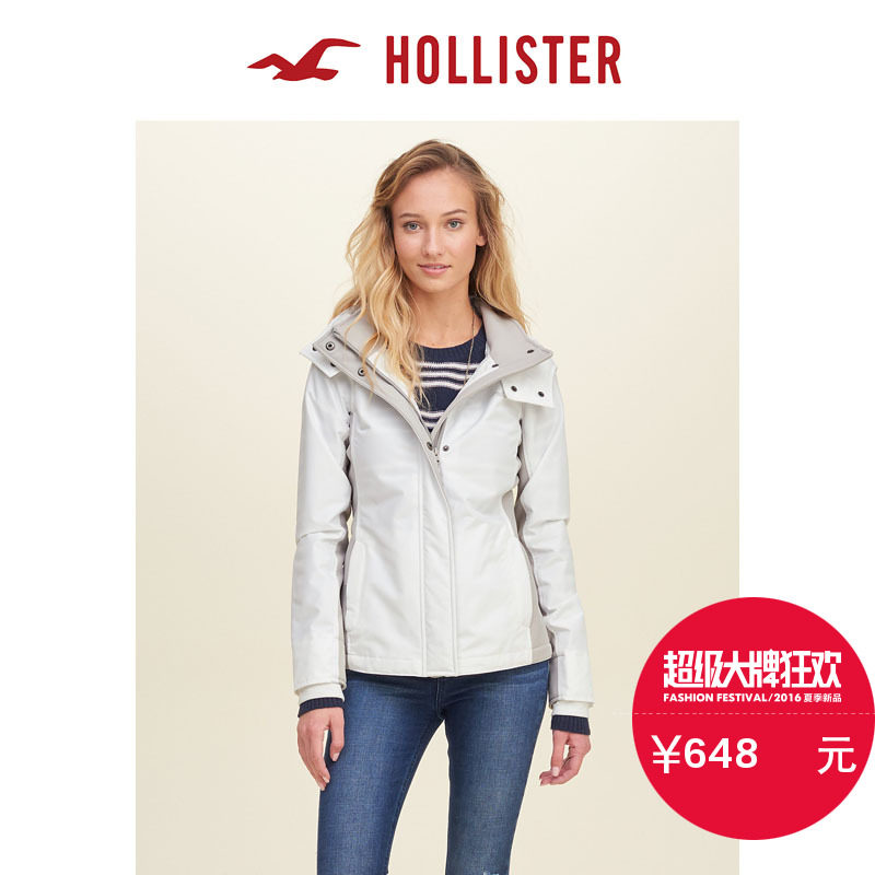 Hollister Hollister 2016春款外套全季防风夹克 女 116925