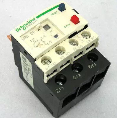 Schneider TeSys New Thermal Overload Relay LRD-06C Current 1A-1 6A