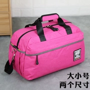 Túi duffel công suất lớn túi du lịch nữ xách tay du lịch thể thao Hàn Quốc túi thể dục khoảng cách ngắn