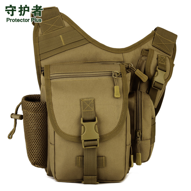Outdoor Camouflated Small Saddles Bag single shoulder inclined satchel bag Saddle Bag Saddle Bag Small Men's Bag Single Eye Camera Bag Riding Bag