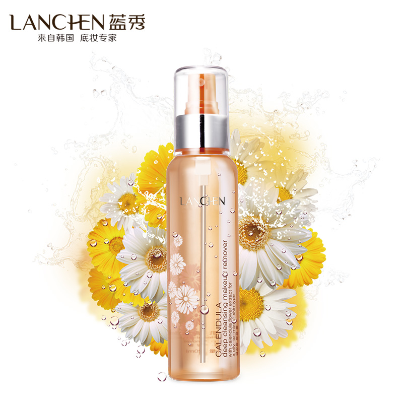 蓝秀净颜清肌卸妆水卸妆水 脸部 温和 清洁深层清洁眼部淡妆