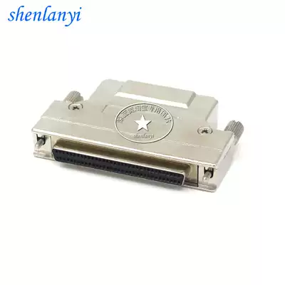 MD68F-AS SCSI connector Iron shell welding wire type HPDB68 core welding wire female plug