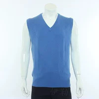 Authentic gà trái tim v-cổ nam vest vest vest mùa thu và mùa đông kinh doanh áo len đan bình thường áo len mỏng