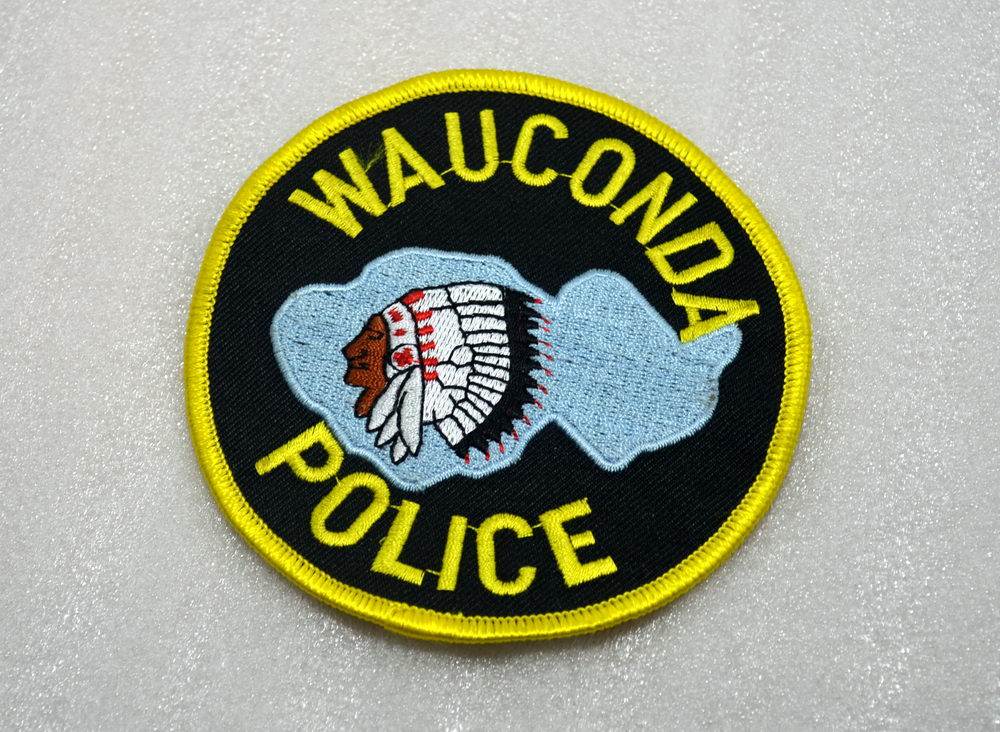 US State of Illinois Warconda WAUCONDA embroidered arm badge stickup 