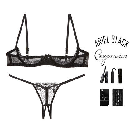 KNGXUEA性感蕾丝文胸套装 钢托聚拢三点式开裆内裤居家内衣诱惑-tmall.com天猫 KNGXUEA性感蕾丝文胸套装 钢托聚拢三点式开裆内裤居家内衣诱惑-tmall.com天猫