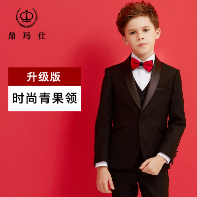 Chàng trai mùa thu Outfit 2019 New Kids hoa ăn mặc Version Hàn Quốc trẻ em Suit Nhỏ Kids Armor Ed áo Tide.