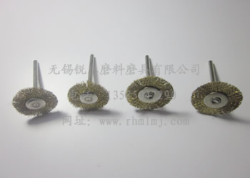 Mini T type brass wire brush brass wire brush T type brass wire brush-Taobao