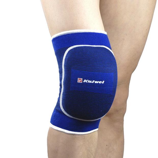 Kaiwei 0738 sports knee pads volleyball knee pads army training sponge thickened floor wipe knee pads two packs
