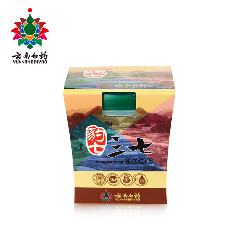 云南白药 豹七 冻干三七主根 90g 云南文山田七 文山特产