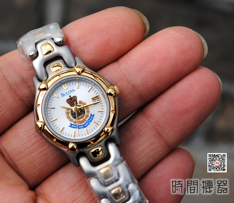 Imported original Bulova Baro Hua Hong Kong Royal RHKP Master watch for a new historical military