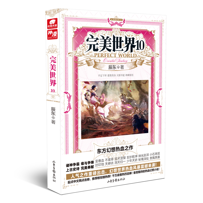 官方自营 正版现货完美世界10 辰东 著天马行空的热血幻想小说中南天使遮天
