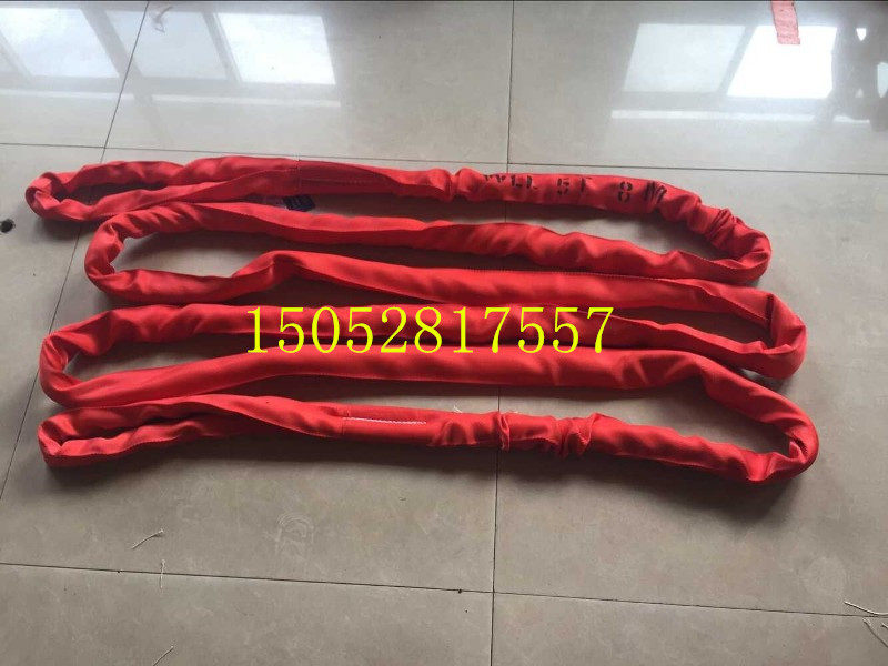 Flexible sling 5 tons 1 m 2 m 3 m 4 m 5 m 6 m lifting lifting belt round sling 5T two buckles 
