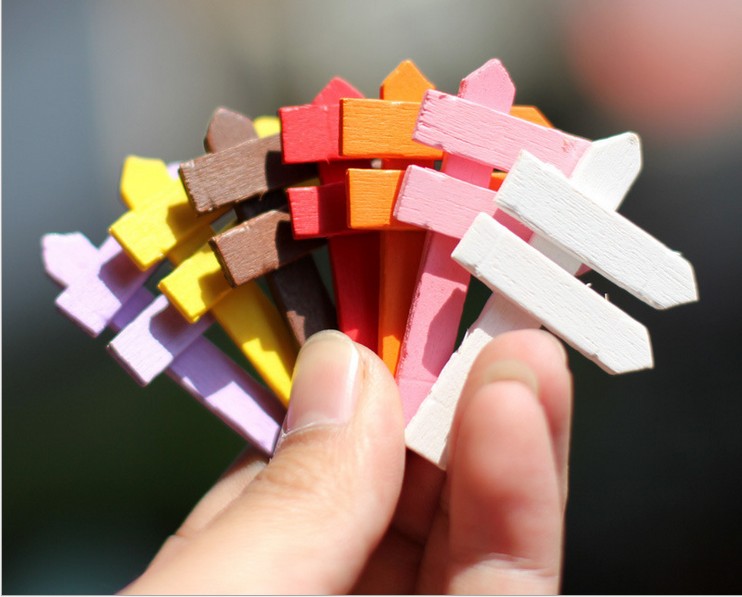 Finger-card moss micro-landscape pendulum piece Ornament Multi-Meat Wood Pendulum piece Fence Crafts Swing Accessories VIEW ACCESSORIES