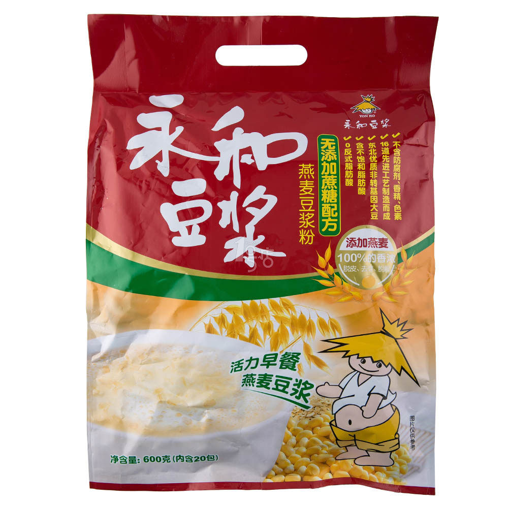 永和 蔗糖配方 燕麦豆浆粉 600g/袋