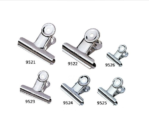 Deli Office 9526 Маленький круглый железный приспособление шириной 1,9 см 6 зажима из нержавеющей стали 19 -мм