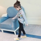 Áo sơ mi nữ mùa thu 2018 phiên bản Hàn Quốc mới của bé trai cotton dài tay áo sơ mi sọc trẻ em áo kiểu cho be gái Áo sơ mi