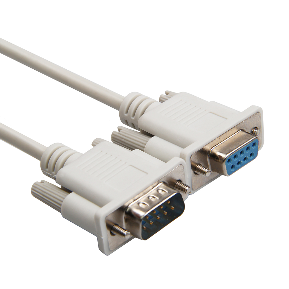 Nine-pin male serial port line RS232 9 for 9 holes COM 1 5 3 5 m extension cord DB9 lengthened wire