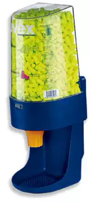 UVEX 2112000 Earplug dispenser that can be fixed to the wall can add earplugs at any time