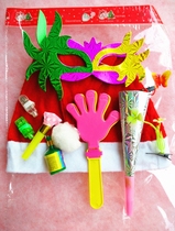 Christmas Christmas gift package Christmas gift bag small gift gift selling germination clip Christmas hat decoration