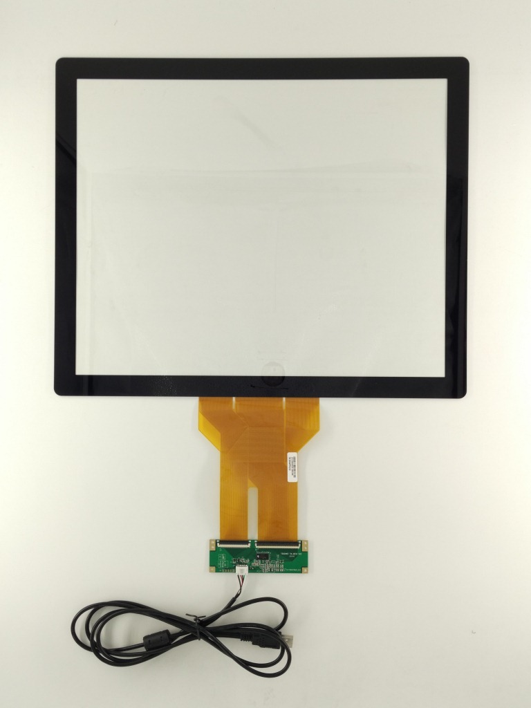 19 inch (4: 3) 10 finger touch industrial control capacitive touch screen USB connector to match Taiwan EETI controller
