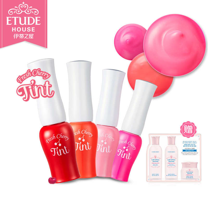 ETUDE HOUSE伊蒂之屋 鲜嫩炫色唇彩咬唇 持久染唇液唇釉唇蜜口红