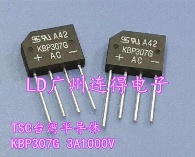 TSC Taiwan Semiconductor Bridge KBP305G KBP305G KBP306G KBP307G KBP307G Bridge Original Dress Import