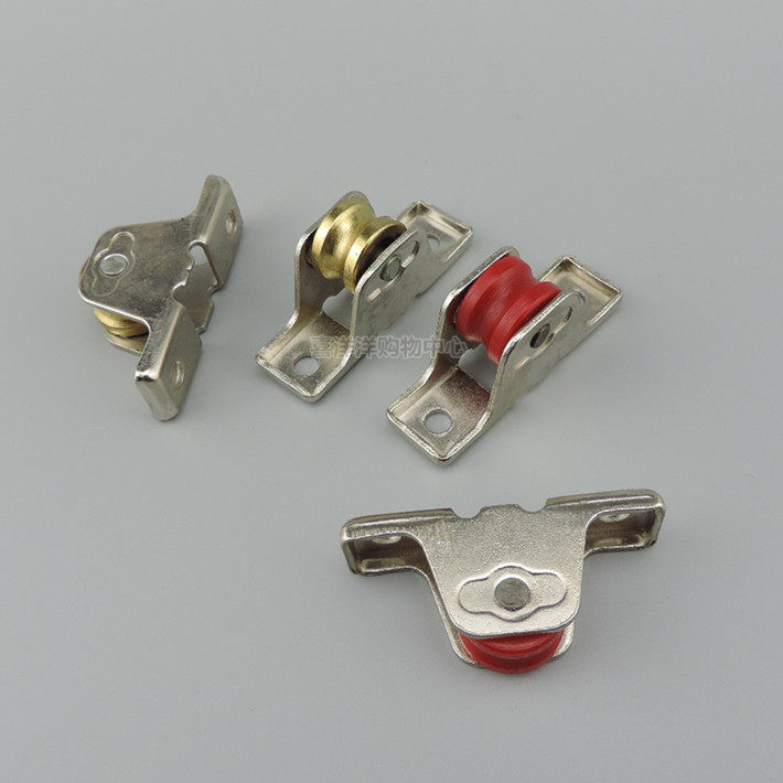 88 single-wheel floor-to-ceiling wheel push-pull glass door upper track floor window wheel pulley upper wheel sliding door