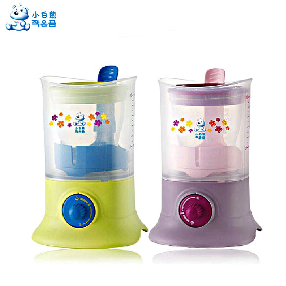 小白熊家用婴儿暖奶器 恒温温奶器热奶器 储存杯热辅食0812/0802