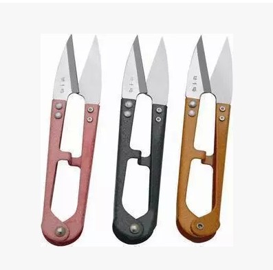 Zhang Xiaoquan scissors spring yarn scissors thread head scissors cross stitch scissors cross stitch U-shaped small scissors