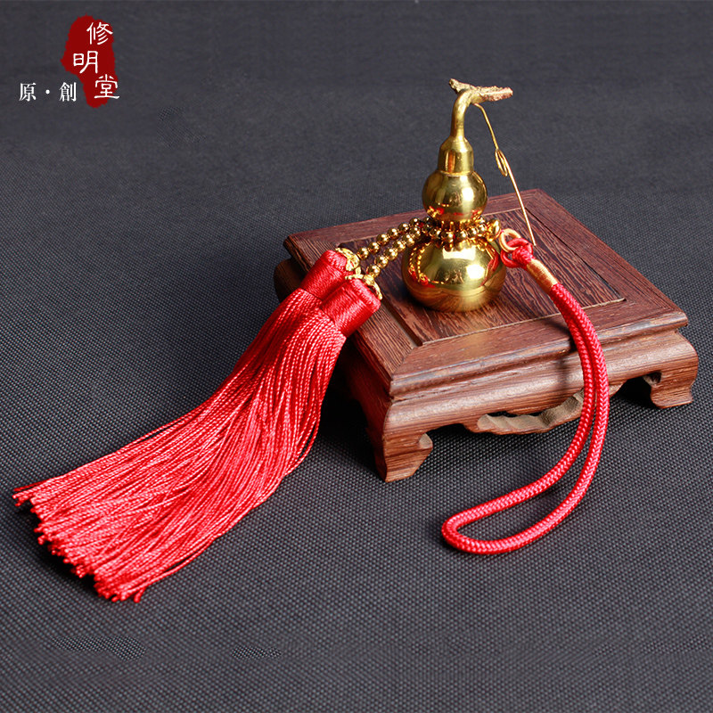 修明堂 八卦纯铜葫芦 保平安挂件 家宅之宝 纳吉化病 增夫妻缘