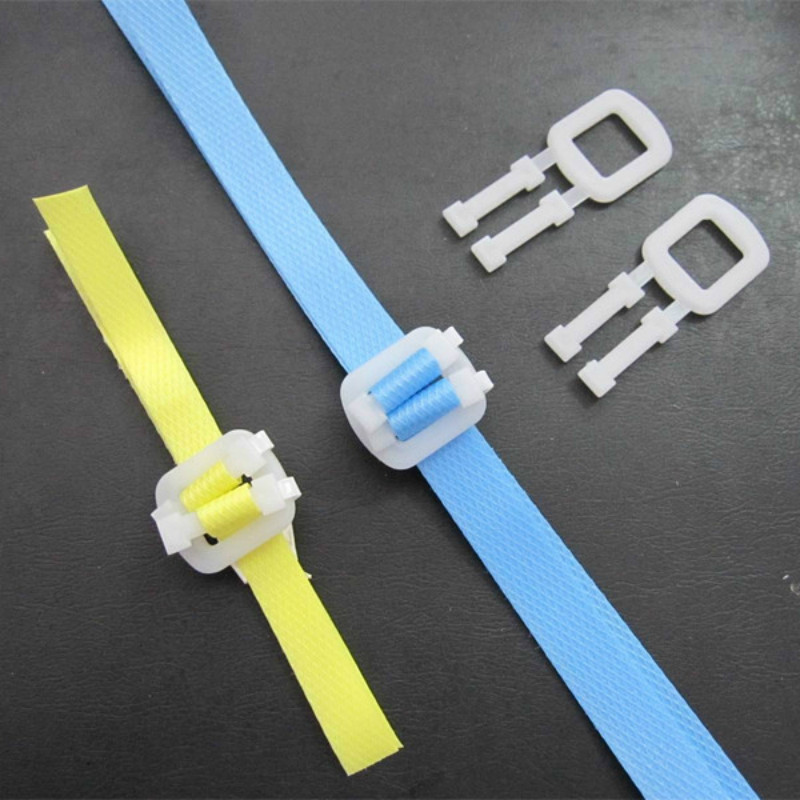 PP environmental protection plastic packing buckle Plastic hand buckle Manual packing belt with plastic buckle 200 bags