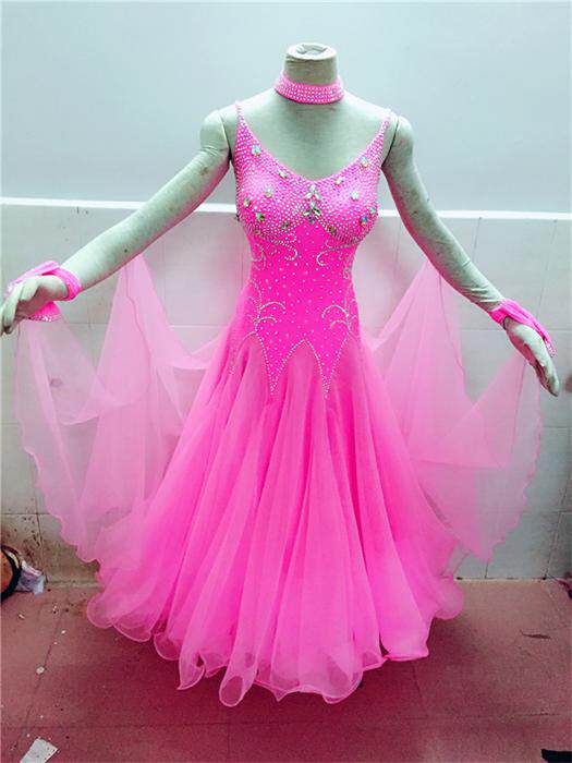 New big swing social dance dress national standard dance competition dance dress modern dance practice dress costumes