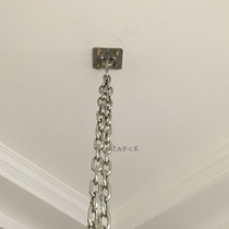 Transparent hanging basket accessories Fixed tray hanging plate screw hanging chair hook Stainless steel latch Bubble chair seat cushion seat cover