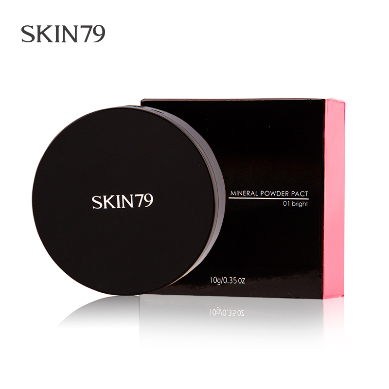 SKIN79 花萃矿物轻盈粉饼  修饰轮廓 遮瑕美白 定妆 提亮肤色
