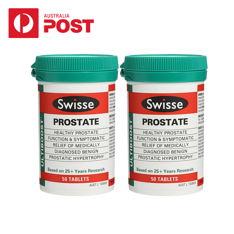 Swisse 前列康片50粒*2瓶  澳洲邮政进口直邮 男性保健品