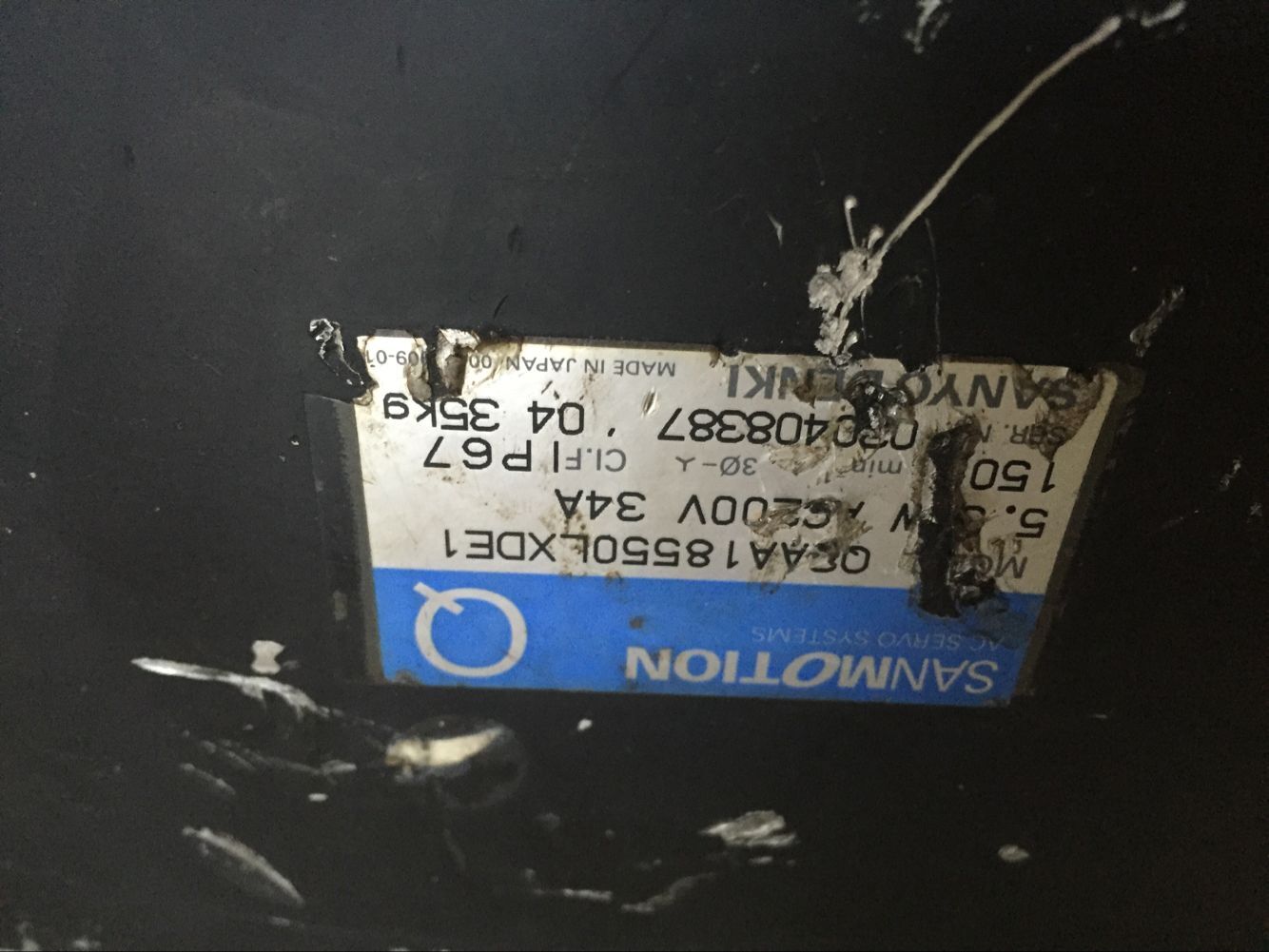 Three-ocean servo motors for Q2AA18550LXDE1 sales of maintenance