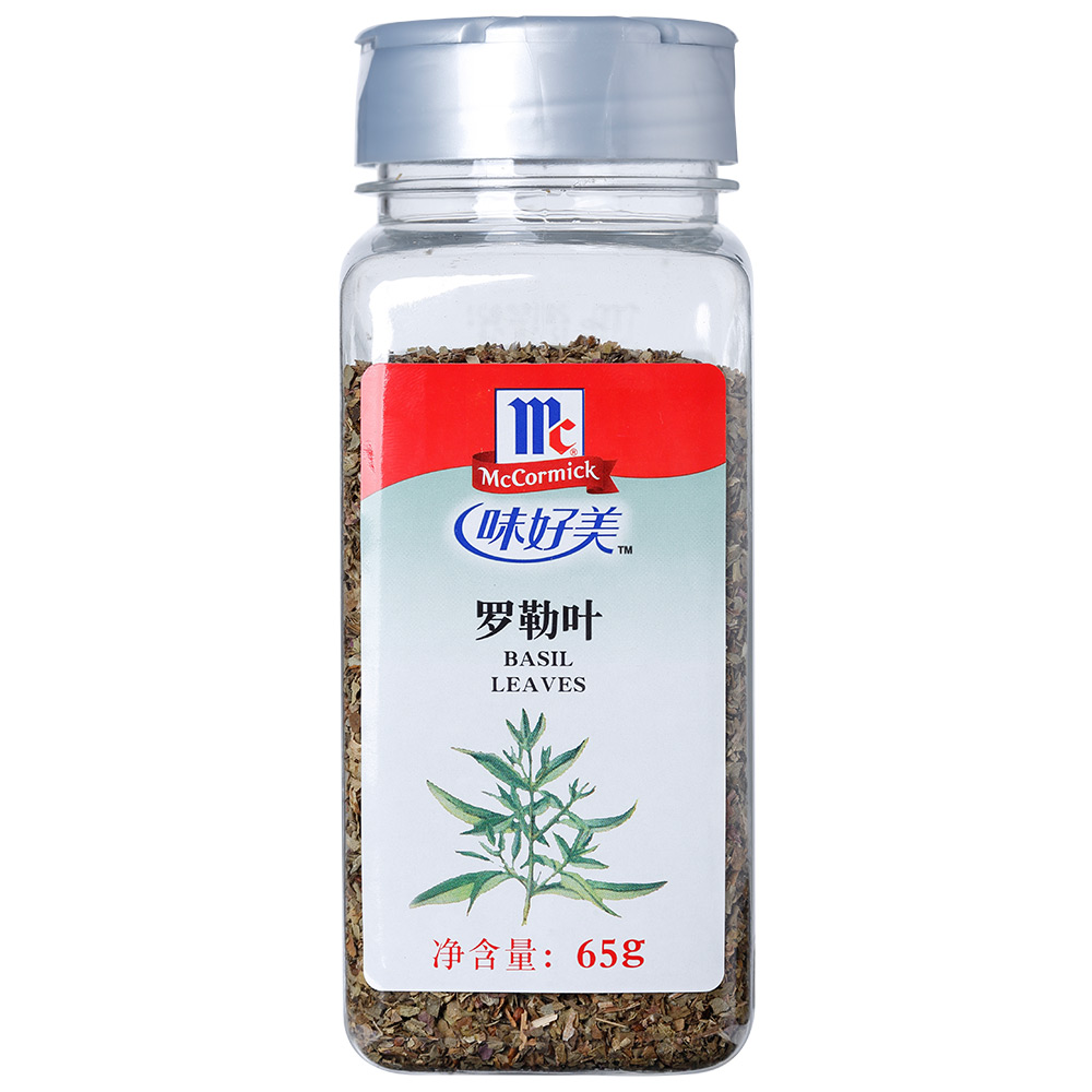 【天猫超市】味好美 罗勒叶65g/瓶 西餐调料 披萨牛排烤肉香料