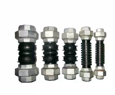 Threaded rubber soft joint Ventilator coil soft joint Threaded connection Flexible rubber connection Ventilator soft connection