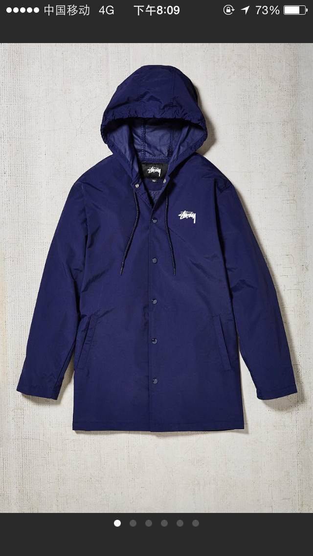 stussy long jacket