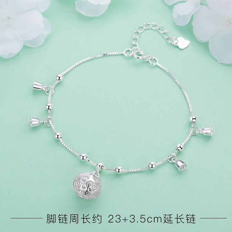 Chaine de cheville Femme en Argenterie - Ref 3103627 Image 3