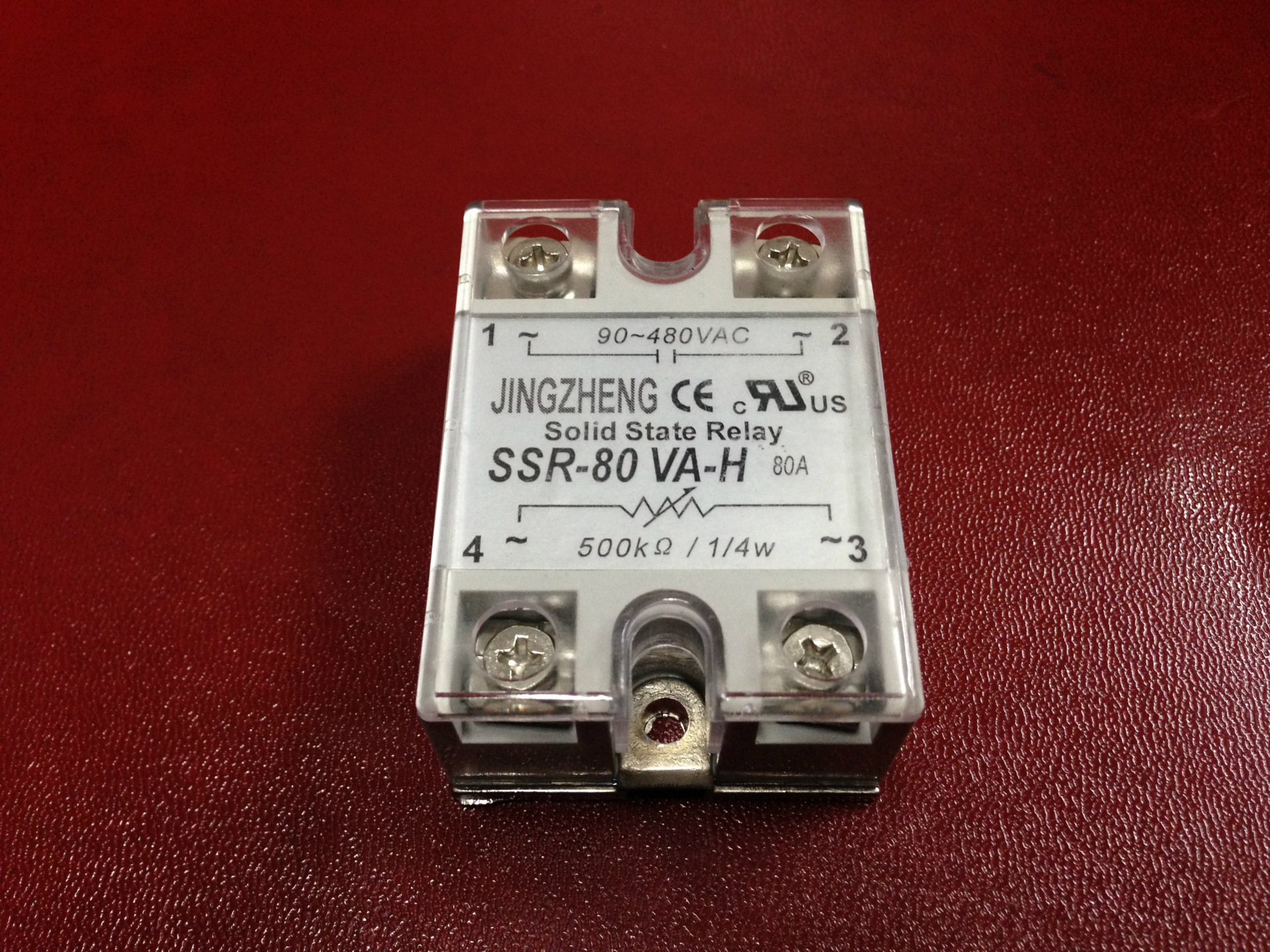 Solid state voltage regulator SSR-80VA SSR80VA SSVR80A crystal positive